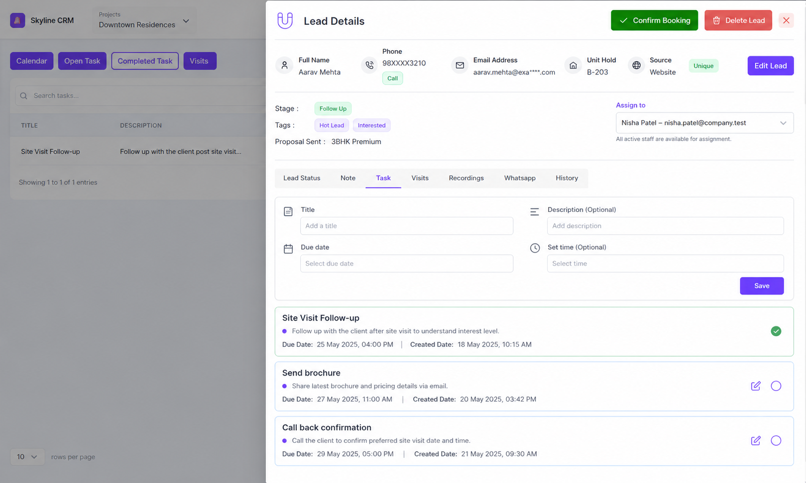 Tasklist Management Screenshot 5