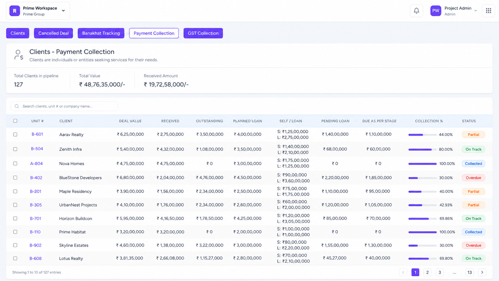 Client Management Screenshot 4
