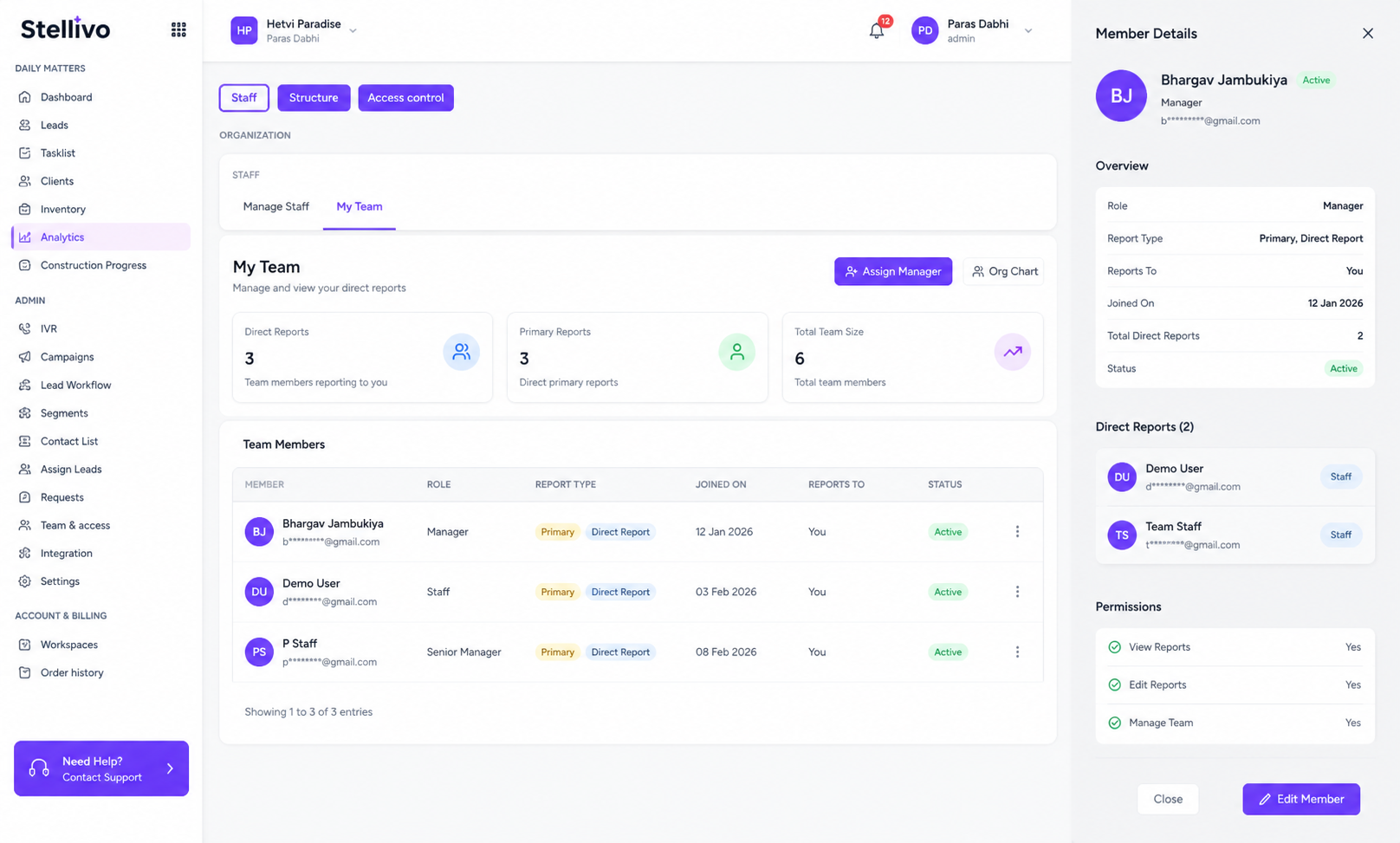 Organization Analytics 1
